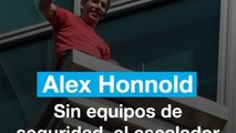 Alex Honnold escaló el rascacielos Taipéi 101 sin equipos de seguridad