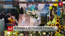 Familias despiden a víctimas de la masacre en Salamanca mientras gobernadora refuerza seguridad