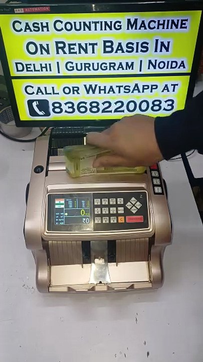 Best Currency Counting Machine on Rent in Golf Course Road, Gurugram | AKS Automation