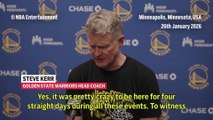 'It was pretty crazy to be here' - Steve Kerr reflects on the unrest in Minneapolis during the Golden State Warriors' road trip in the NBA