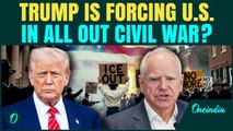 U.S. on Brink of Civil War? Trump Threatens INSURRECTION ACT To Crush Protests After ICE Shootings