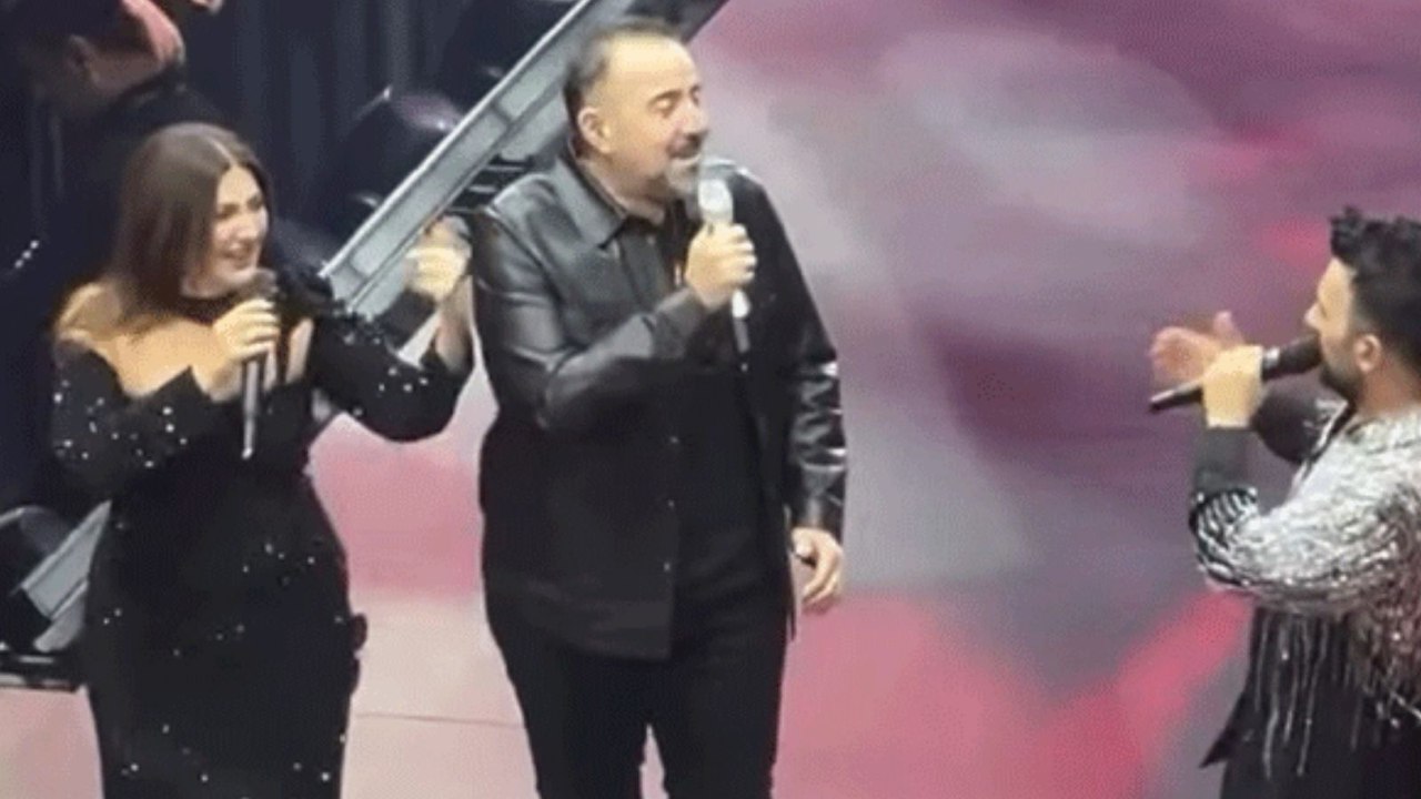 Tarkan konserinde Sibel Can ve Ata Demirer sürprizi