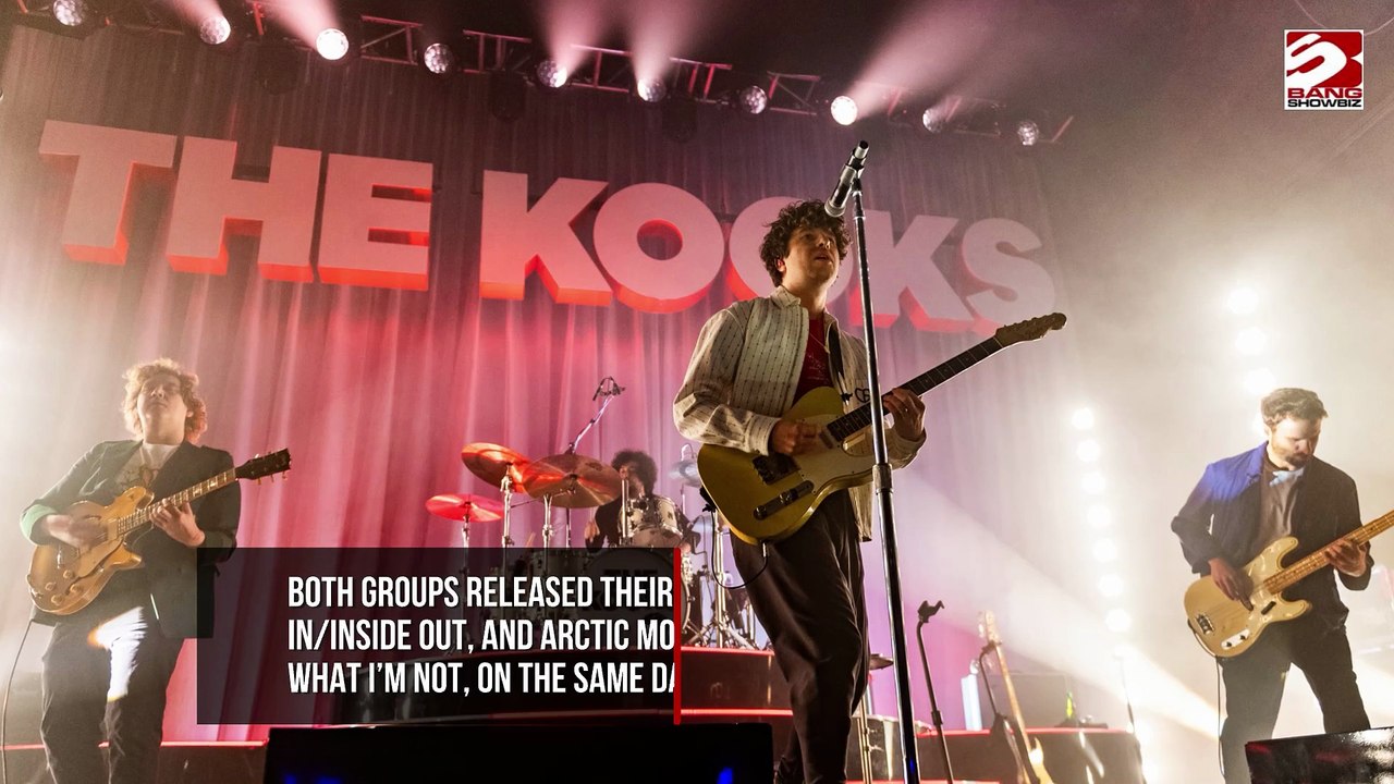 The Kooks' frontman discusses the lack of competition with Arctic ...