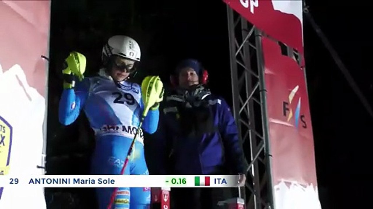 Coupe Europe Chamonix Slalom Dames 24 Janvier 2026 Manche 2