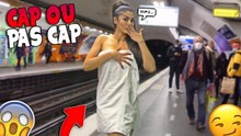 Aller en serviette dans le metro parisien ! (cap ou pas cap ?!)