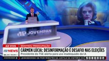 Cármen Lúcia diz que desinformação é desafio nas eleições