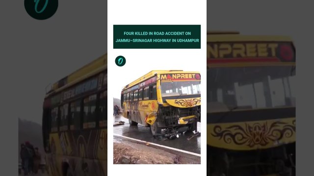 Four Killed in Road Accident on Jammu–Srinagar Highway in Udhampur.