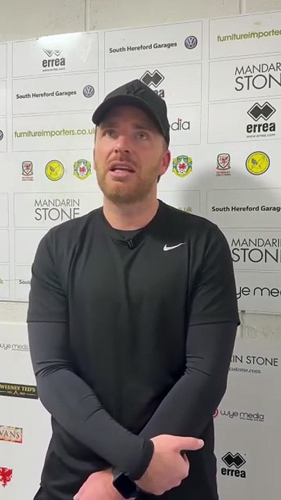 Monmouth Town 1sts team manager Sam Palmer and new players Taylor Street and Luca Hughes-Evans comment on their 10-0 win over Lucas Cwmbran