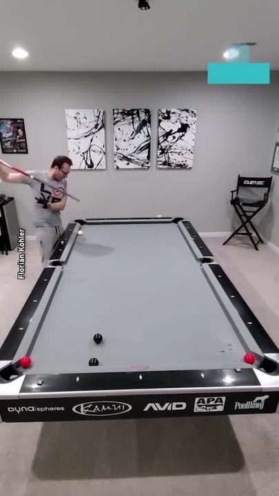 Smooth Pool Shot Execution