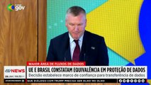 Brasil e União Europeia reconhecem equivalência em proteção de dados