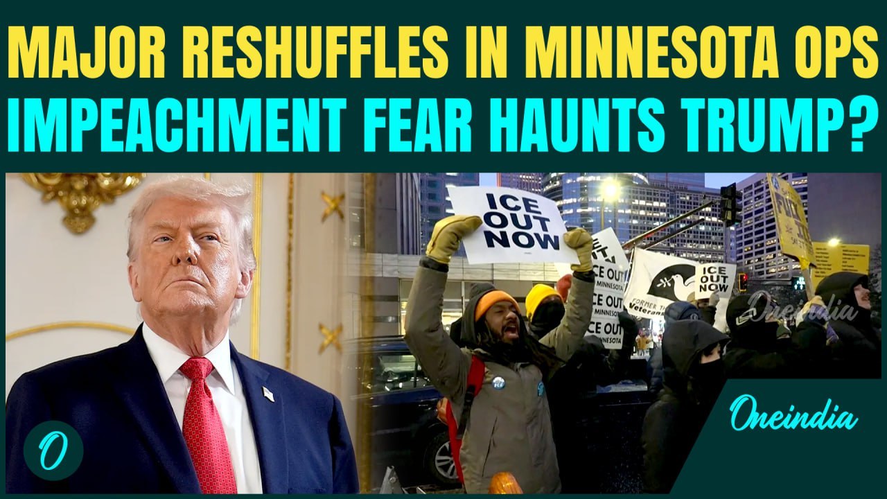 Trump To be IMPEACHED? U.S President RESHUFFLES Minnesota Operation After BACK-TO-BACK Murder By ICE