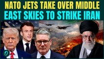 NATO VS Iran All Out War: NATO Jets Take Over Middle East Skies, Iran Responds With Open Threat