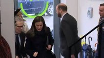 La Reina Letizia, preocupada por la prensa en la nevada que paraliza España: 