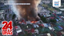 Supermarket, natupok; 2 sasakyan sa katabing subdivision, nabagsakan ng bumigay nitong pader | 24 Oras