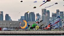 Qatar: Hundreds of colorful kites adorn sky during Qatar festival