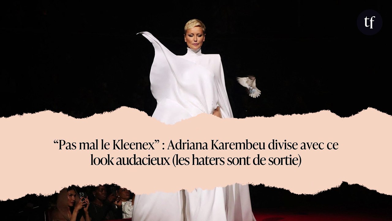 “Pas mal le Kleenex” : Adriana Karembeu divise avec ce look audacieux (les haters sont de sortie)