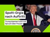 Donald Trump: Spott-Orgie nach Auftritt – US-Präsident blamiert sich mit Spruch über Frauen