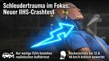 Vier Modelle überzeugen im Schleudertrauma-Check