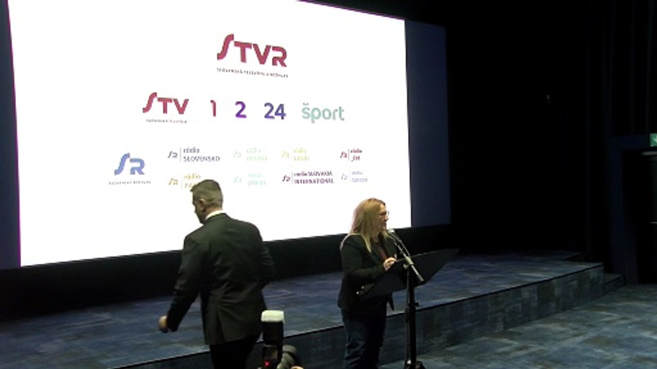 ZÁZNAM: STVR oficiálne predstavila logá, začína budovať novú vizuálnu identitu