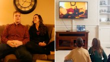 Couple Who Recorded New Year's Eve Message Each Year Watch Them Back Each Year With Kids | Happily TV