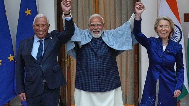 EU inks 'mother of all deals' with India trade agreement amid global turmoil