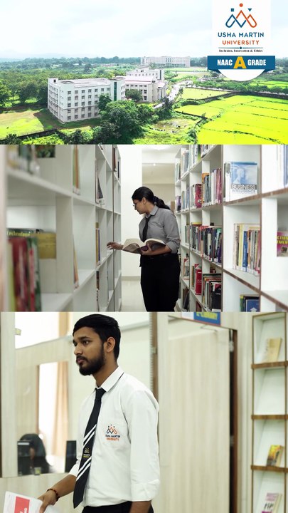 Central Library- Knowledge Hub of Usha Martin University, Ranchi Jharkhand