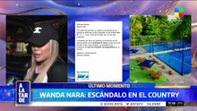 El insólito motivo por el que Wanda Nara fue intimada por el consorcio de Nordelta