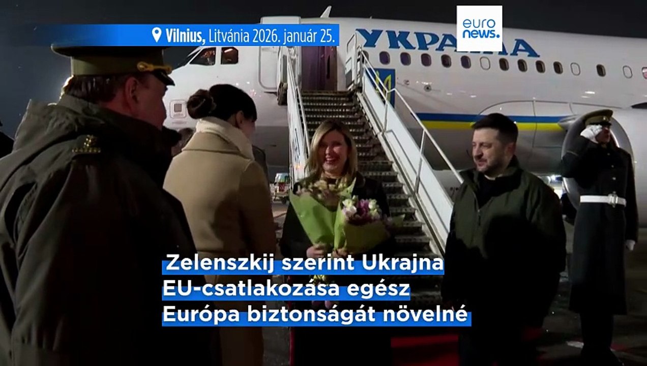 Zelenszkij szerint Ukrajna 2027-ben csatlakozhatna az EU-hoz, a magyar kormány szerint ez fenyegetés