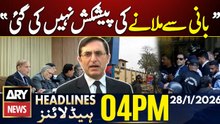 Barrister Gohar's Big Statement || ARY News 4 PM Headlines | 28th Jan 2026