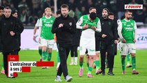 L'entraîneur norvégien Eirik Horneland a annoncé son départ aux joueurs de Saint-Étienne - Foot - Ligue 2