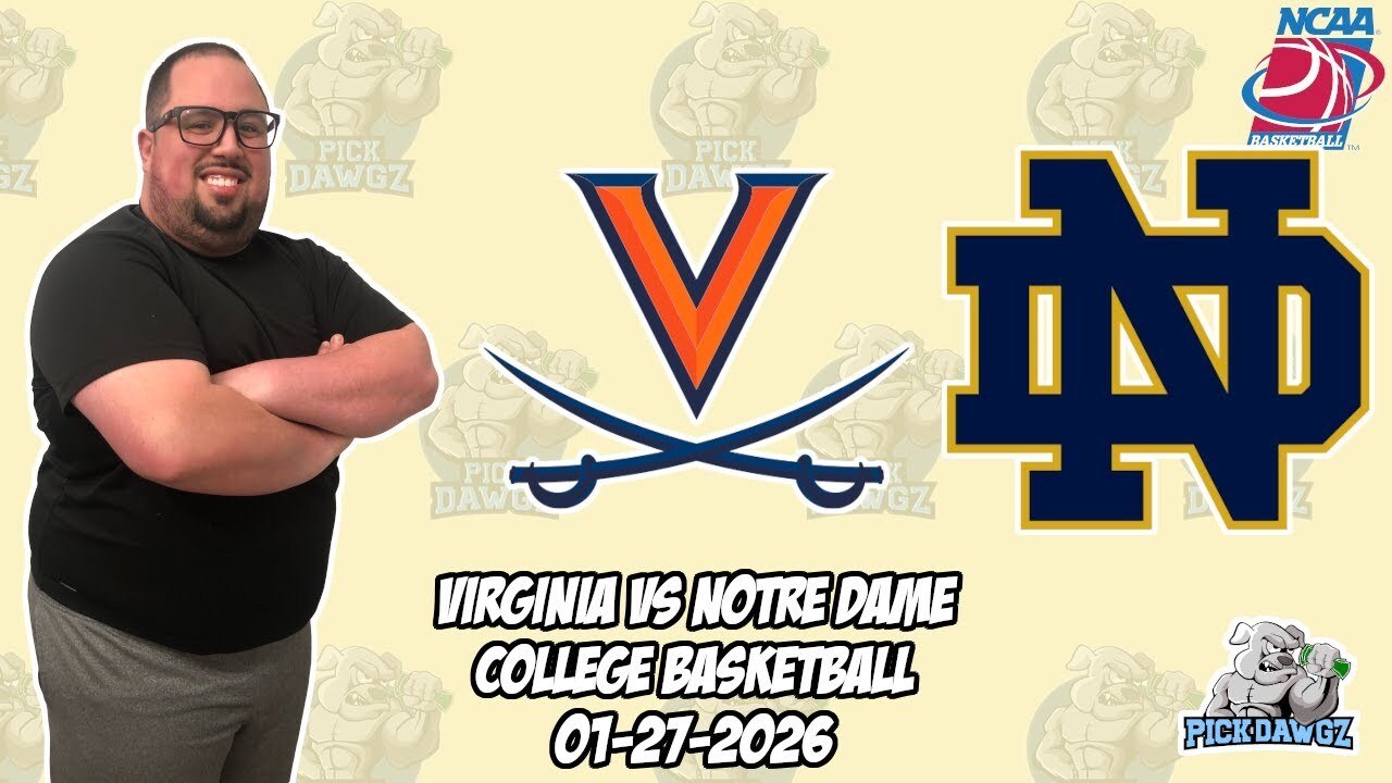 Virginia vs Notre Dame 1/27/26 Free College Basketball Picks and Predictions | NCAAB Pick