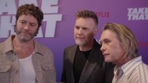 Take That talk looking back at archive footage during special screening of their new documentary