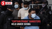 Three 'Captain Praba Gang' members charged with organised crime