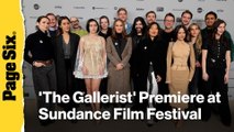 Jenna Ortega, Natalie Portman, and Charli xcx attend 'The Gallerist' Premiere at 2026 Sundance Film Festival