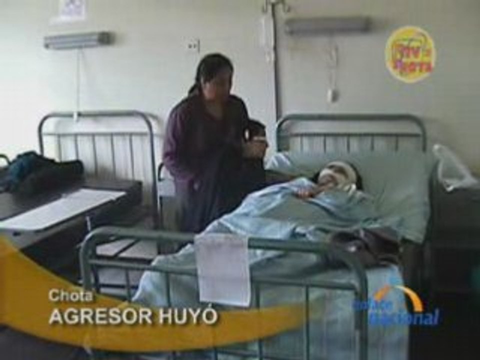 AGRESOR HUYÓ - CHOTA