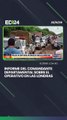 Informe del comandante departamental sobre el operativo en Las Londras