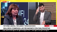 Patricia Bullrich inicia reuniones claves en el Senado para avanzar con la reforma laboral