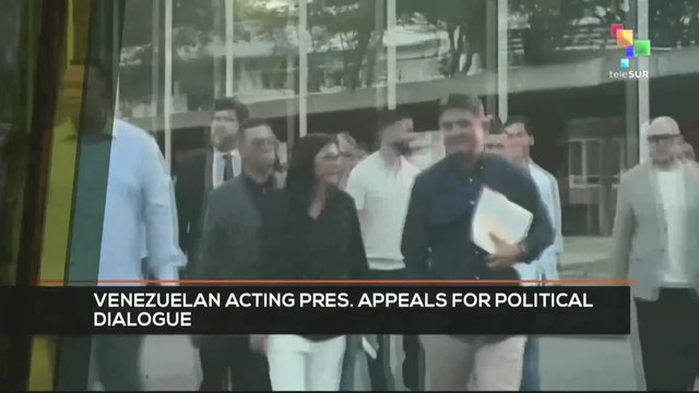 FTS 8:30 28-01: Venezuelan Acting pres. appeals for political dialogue