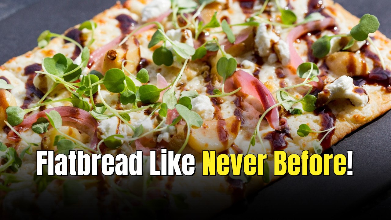 Pear Prosciutto Flatbread