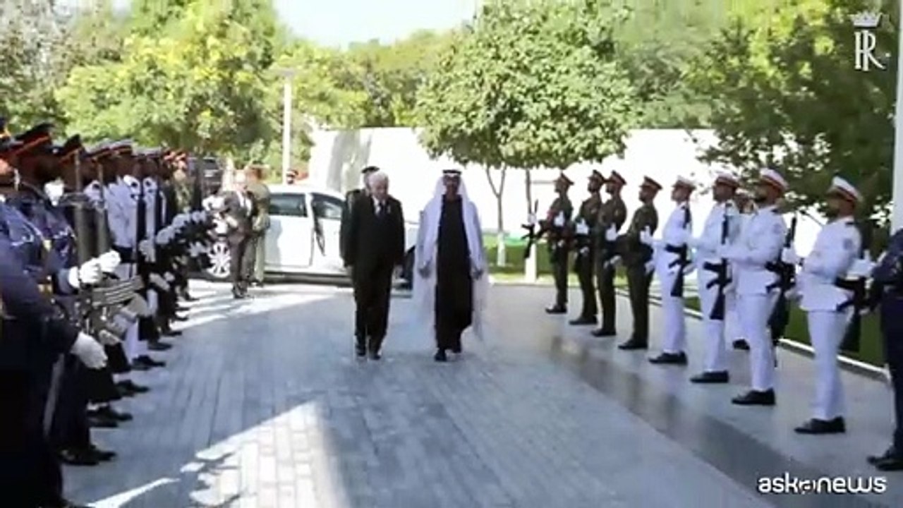 Mattarella da bin Zayed: "Spirito di amicizia tra i nostri paesi"