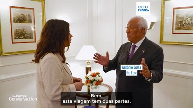 Índia: acordo comercial consolida voz da UE num mundo multipolar, diz Costa à Euronews