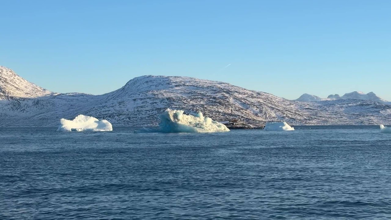 GVs of icebergs in Greenland