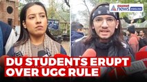 UGC New Rule Sparks Student Protest at DU North Campus