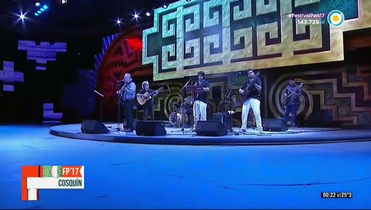 Cesar Isella - Cancion con todos - Cosquin 2017 Segunda Luna