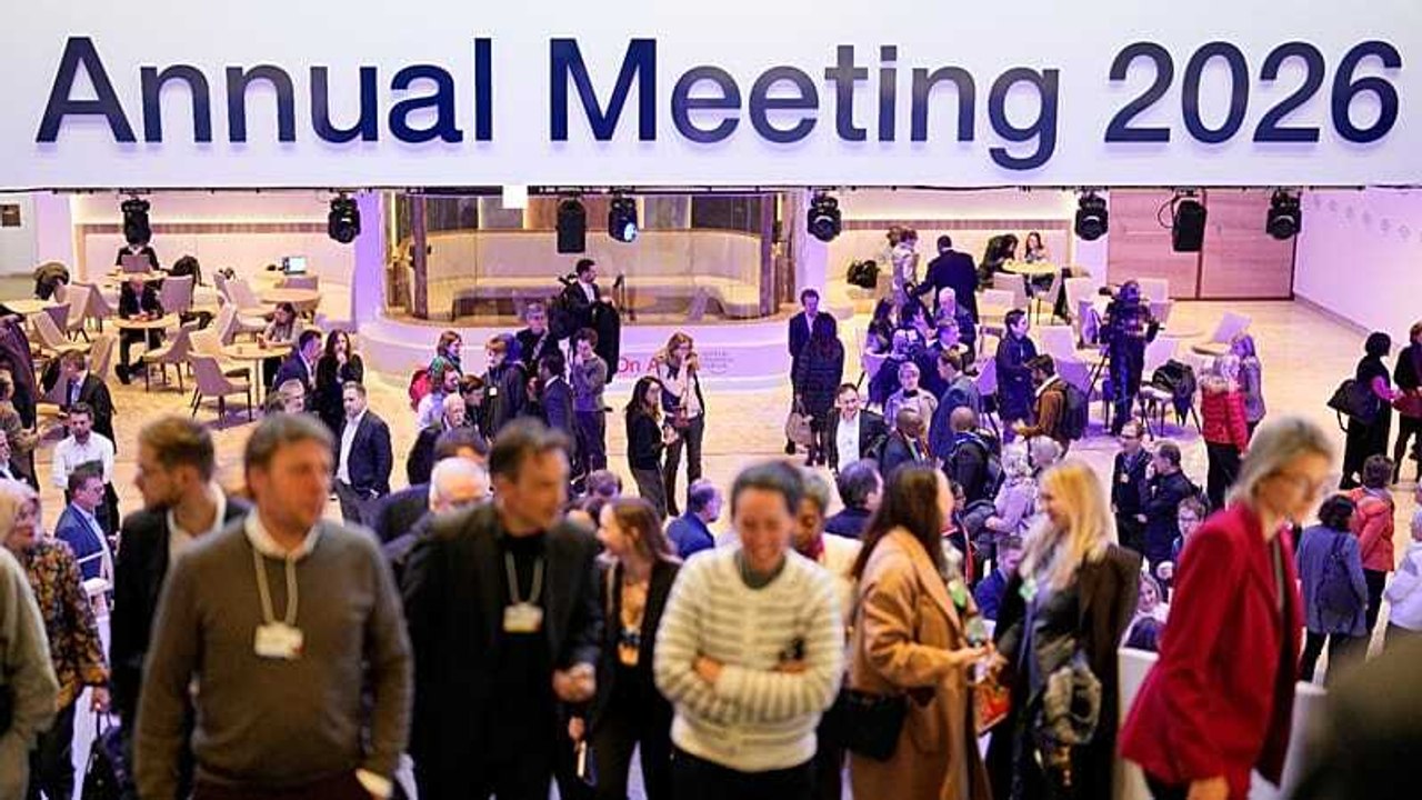 World Economic Forum in Davos reflects global t...