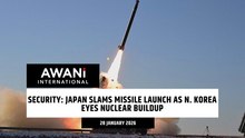 Japan slams missile launch as N. Korea eyes nuclear buildup