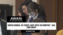 South Korea's ex-first lady gets 20 months' jail for graft