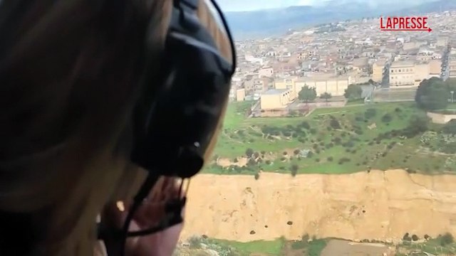 Maltempo, Meloni a Niscemi: per premier sopralluogo in zone colpite