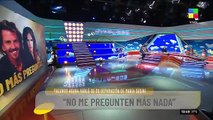 Facundo Arana habló con la prensa en medio de los rumores de separación con María Susini