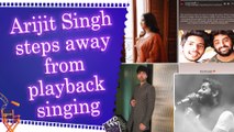 Arijit Singh announces retirement from playback singing, Shreya Ghoshal and Armaan Malik react